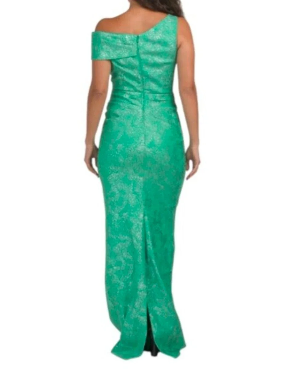 Women’s Emerald Green Accessory - Stylish Textured Clutch